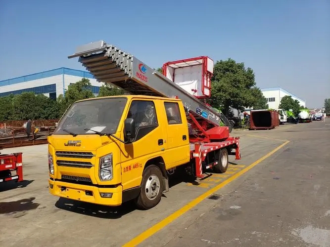 江油附近云梯车出租 砂石搬运